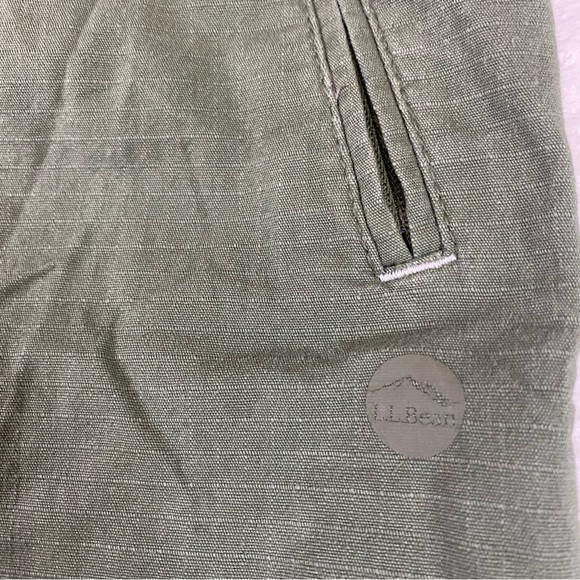 LL Bean Explorer Ripstop Mens Size L Standard Fit Comfort Waist Tapered Leg Pant - Picture 3 of 11